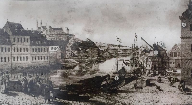 Marker inset: old harbor area. Click for full size. Marker inset: old harbor area image. Click for full size.