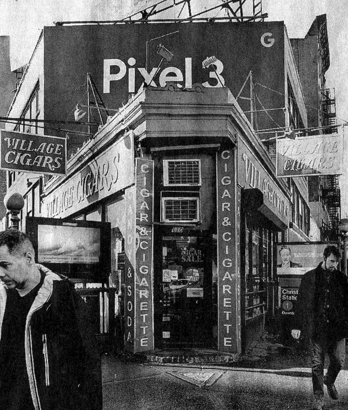 "A Teeny, Tiny Triangle of Resistance in Greenwich Village" image. Click for full size.