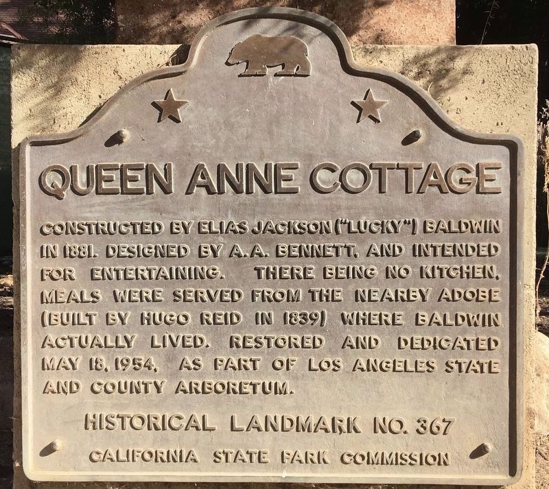 Queen Anne Cottage Marker image. Click for full size.
