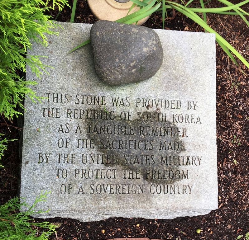 The Republic of South Korea Stone Marker image. Click for full size.