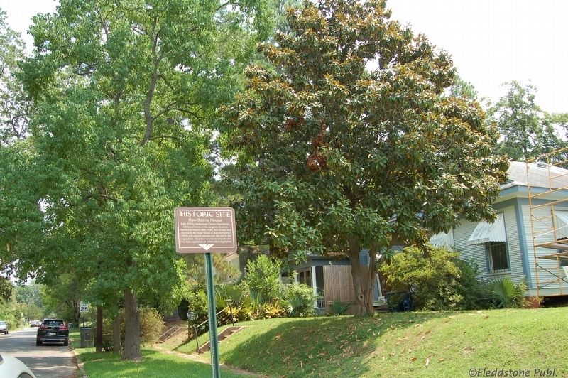 Hawthorne House Marker image. Click for full size.