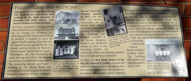 Health Care and Medicine Marker image. Click for full size.