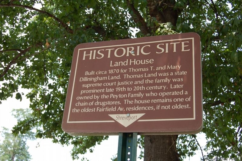 Land House Marker. Click for full size. Land House Marker image. Click for full size.