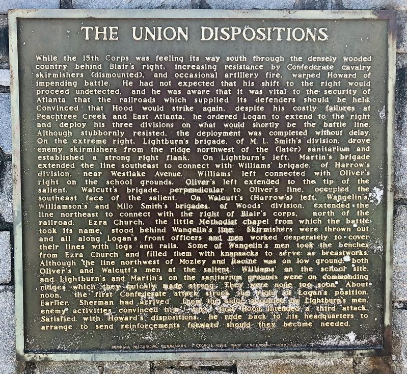 The Union Dispositions Marker image. Click for full size.