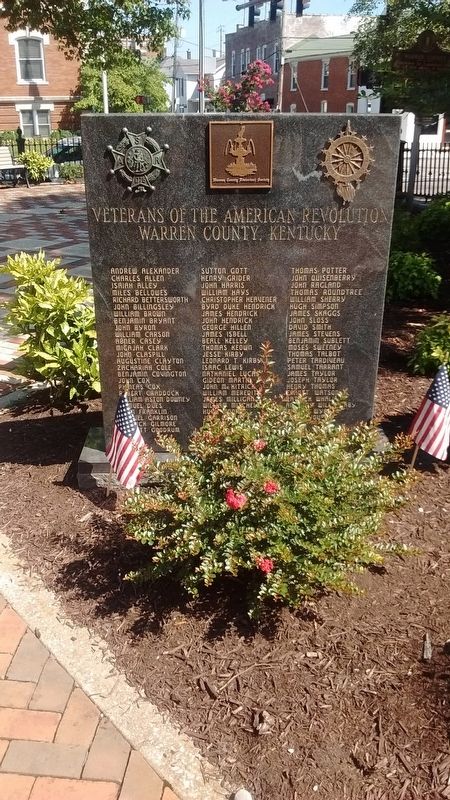 Veterans of the American Revolution Marker image. Click for full size.