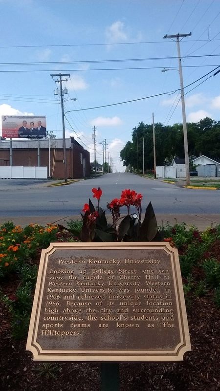 Western Kentucky University Marker image. Click for full size.