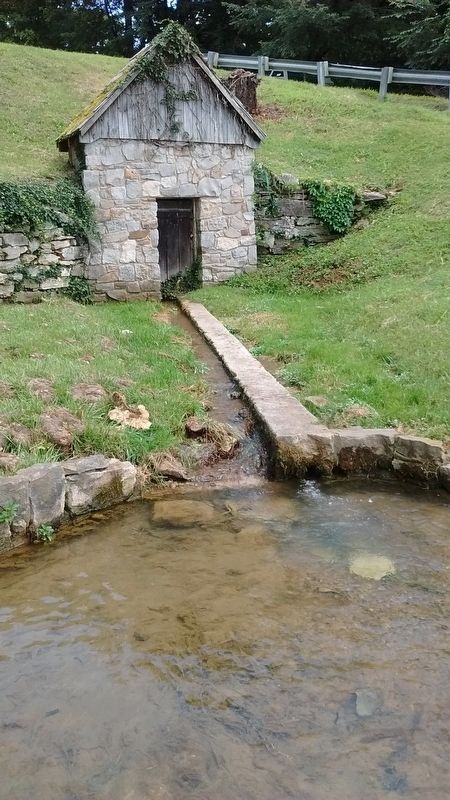 Scottsville Public Spring. Click for full size. Scottsville Public Spring image. Click for full size.