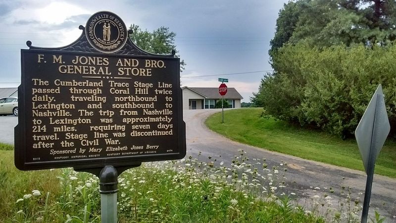 F. M. Jones and Bro. General Store Marker (Side 2) image. Click for full size.