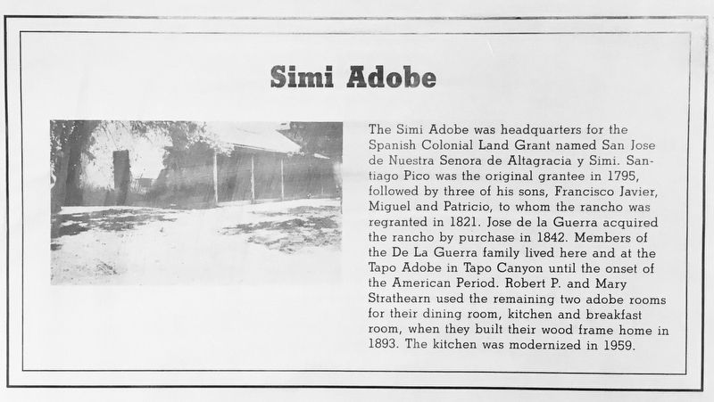 Simi Adobe Marker. Click for full size. Simi Adobe Marker image. Click for full size.