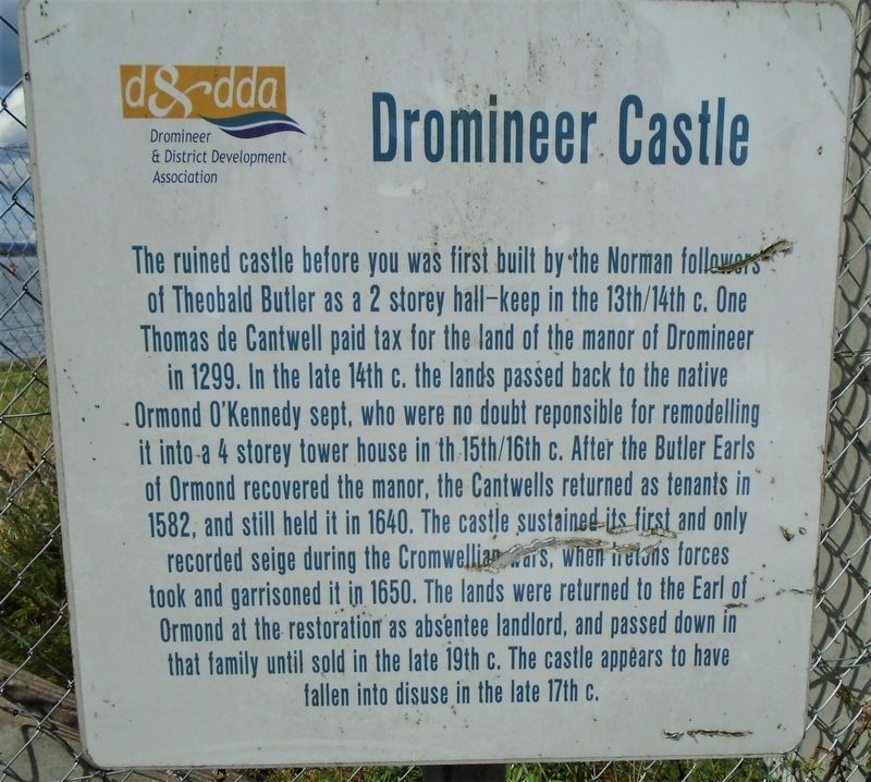 Dromineer Castle Marker image. Click for full size.