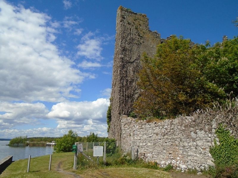 Dromineer Castle and Marker image. Click for full size.