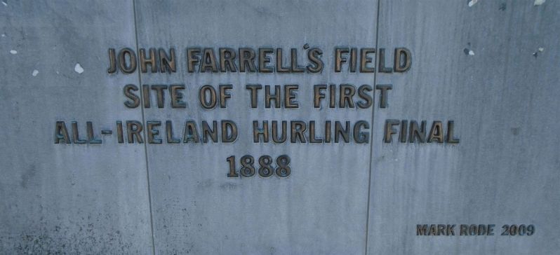 John Farrell's Field Marker image. Click for full size.