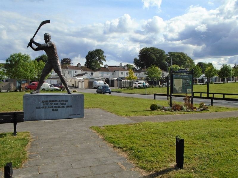 Site of First All-Ireland Hurling Final Marker image. Click for full size.
