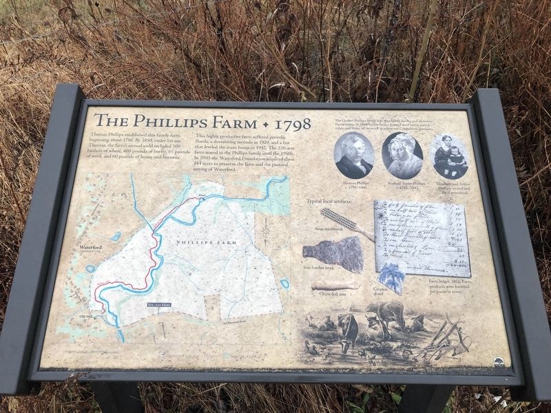 The Phillips Farm Marker image. Click for full size.