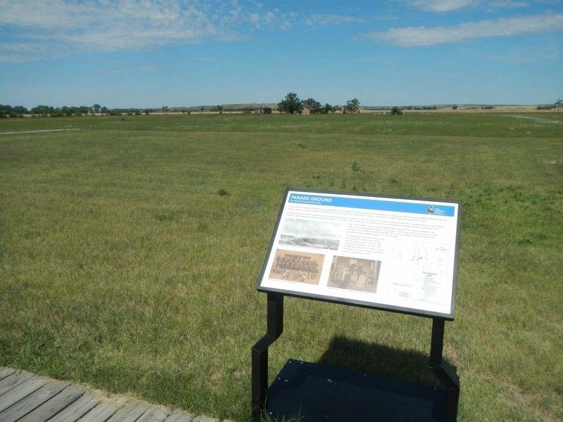 Parade Ground and Marker image. Click for full size.