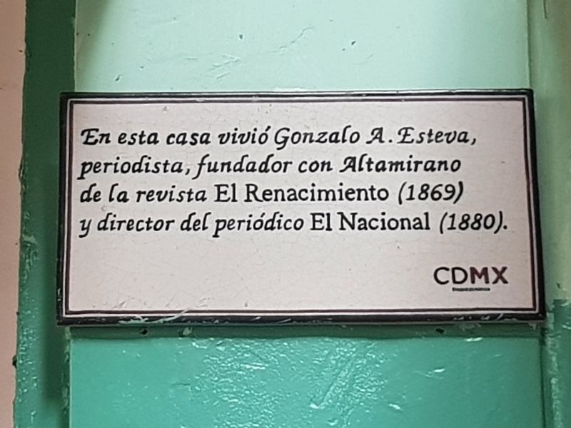 Gonzalo A. Esteva Marker. Click for full size. Gonzalo A. Esteva Marker image. Click for full size.