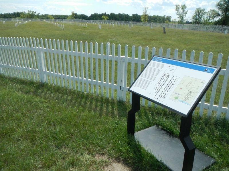 Fort Buford Cemetery and Marker image. Click for full size.
