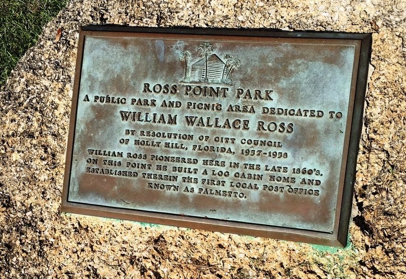 Ross Point Park Marker image. Click for full size.
