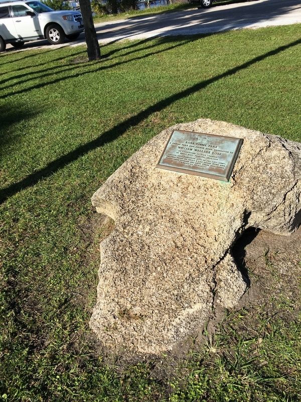 Ross Point Park Marker. Click for full size. Ross Point Park Marker image. Click for full size.