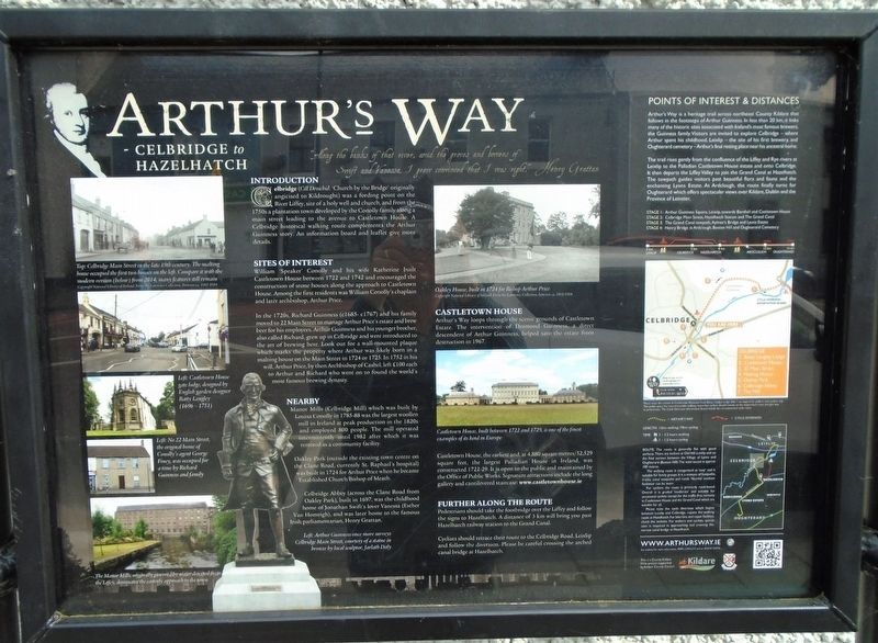 Arthur's Way / <i>Cosαn Arthur</i> Marker. Click for full size. Arthur's Way / <i>Cosαn Arthur</i> Marker image. Click for full size.