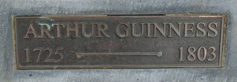 Arthur Guinness Statue Detail. Click for full size. Arthur Guinness Statue Detail image. Click for full size.