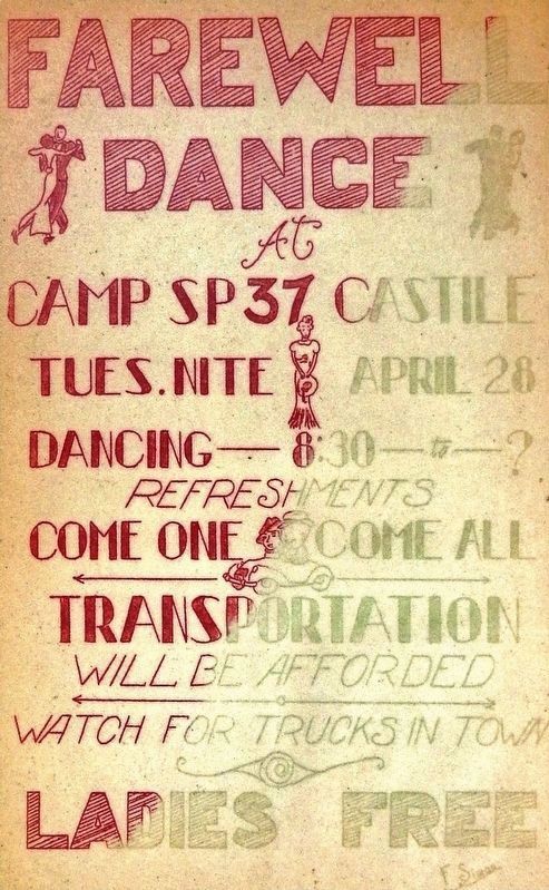 Marker detail: Dance Flyer image. Click for full size.