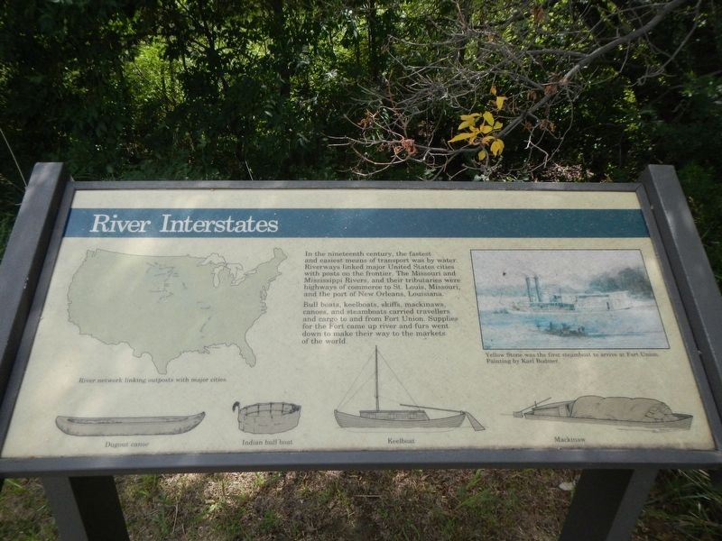 River Interstates Marker image. Click for full size.