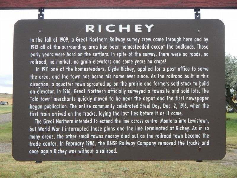 Richey Marker image. Click for full size.