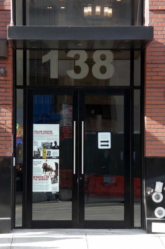 138 Bowery. Click for full size. 138 Bowery image. Click for full size.