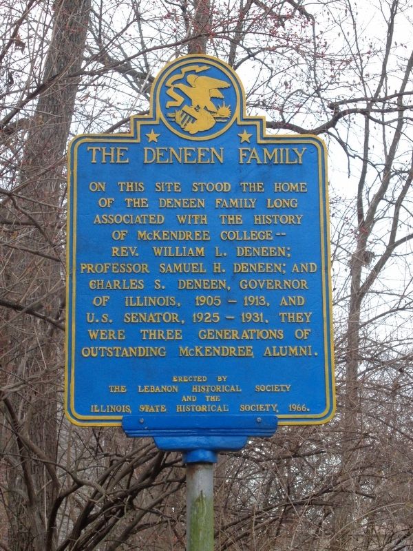 The Deneen Family Marker image. Click for full size.