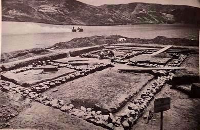 The 1966 Excavation of the Chapel image. Click for full size.