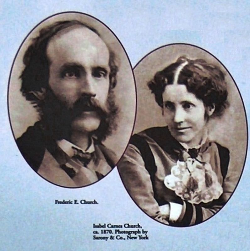 Frederick Edwin Church & Isabel Carnes Church image. Click for full size.