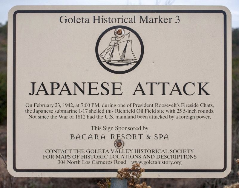 Japanese Attack Marker image. Click for full size.