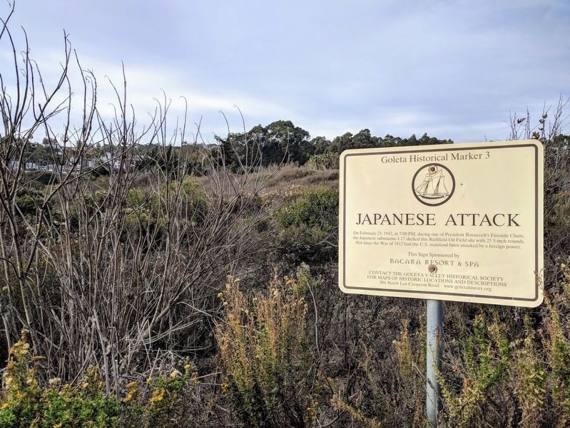 Japanese Attack Marker image. Click for full size.