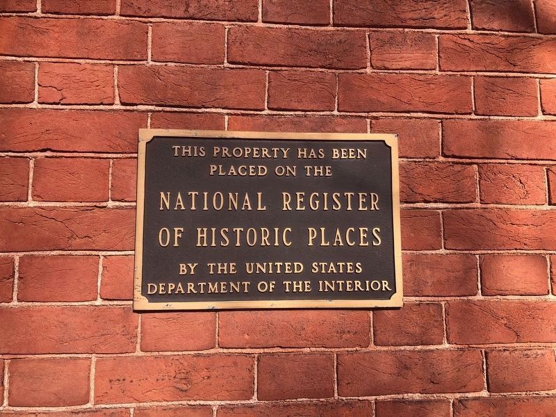 National Register of Historic Places plaque on the house image. Click for full size.