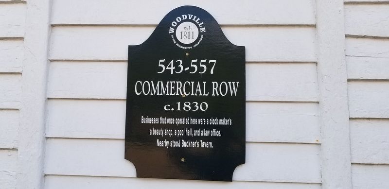 543-557 Commercial Row Marker. Click for full size. 543-557 Commercial Row Marker image. Click for full size.
