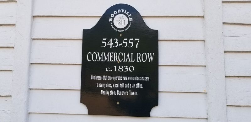 543-557 Commercial Row Marker image. Click for full size.