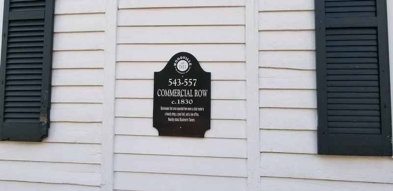 543-557 Commercial Row Marker image. Click for full size.
