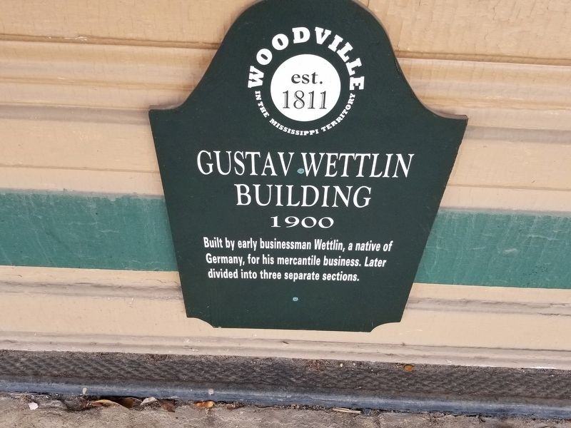 Gustav Wettlin Building Marker. Click for full size. Gustav Wettlin Building Marker image. Click for full size.