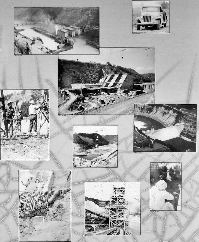 Marker detail: Construction photographs image. Click for full size.