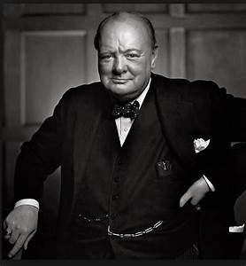 Sir Winston Churchill image. Click for full size.