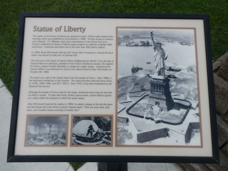Statue of Liberty Marker image. Click for full size.