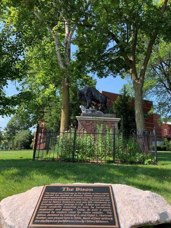 The Bison Marker. Click for full size. The Bison Marker image. Click for full size.
