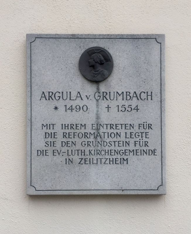 Argula von Grumbach Tablet image. Click for full size.