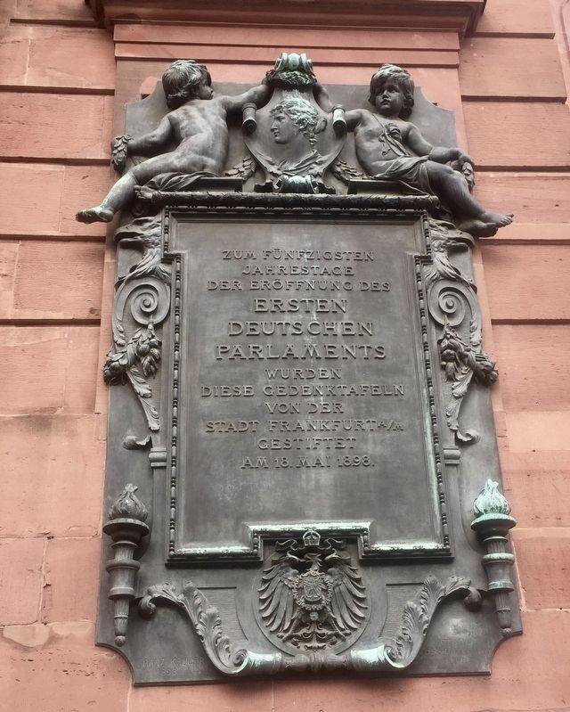 Pre-Parliament and the National Assembly 50th Anniversary Marker image. Click for full size.