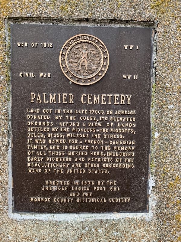 Palmier Cemetery Marker image. Click for full size.