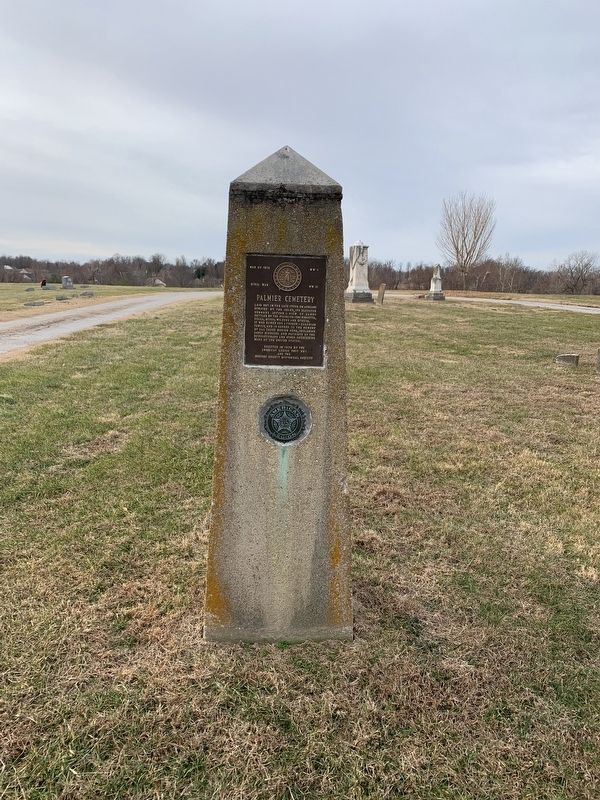 Palmier Cemetery Marker. Click for full size. Palmier Cemetery Marker image. Click for full size.