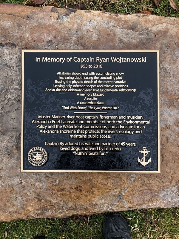 In Memory of Captain Ryan Wojtanowski Marker image. Click for full size.