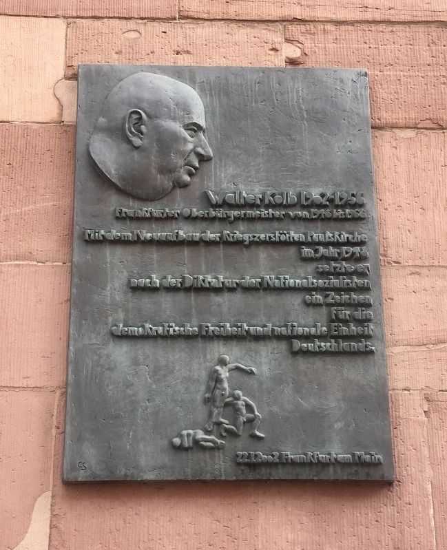 Walter Kolb Marker image. Click for full size.