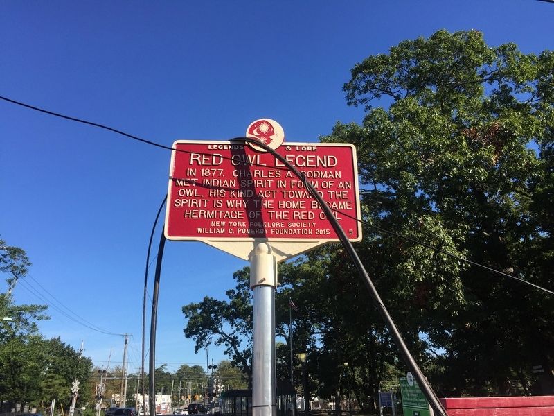 Red Owl Legend Marker. Click for full size. Red Owl Legend Marker image. Click for full size.